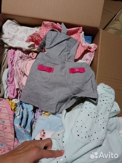 Вещи пакетом на девочку