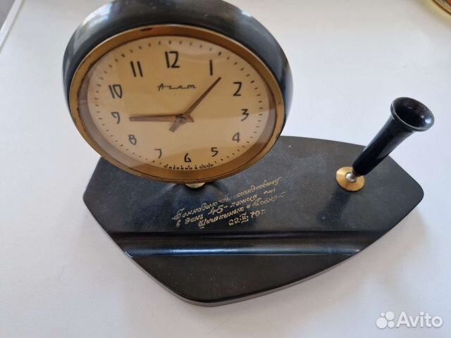 Часы настольные СССР. Златоустовский час зав