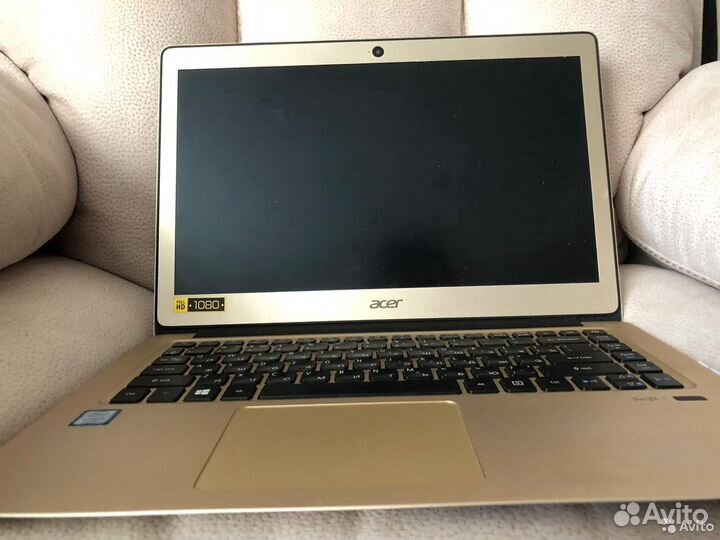 Крутой ультрабук от acer, металл, core I5 7200+250