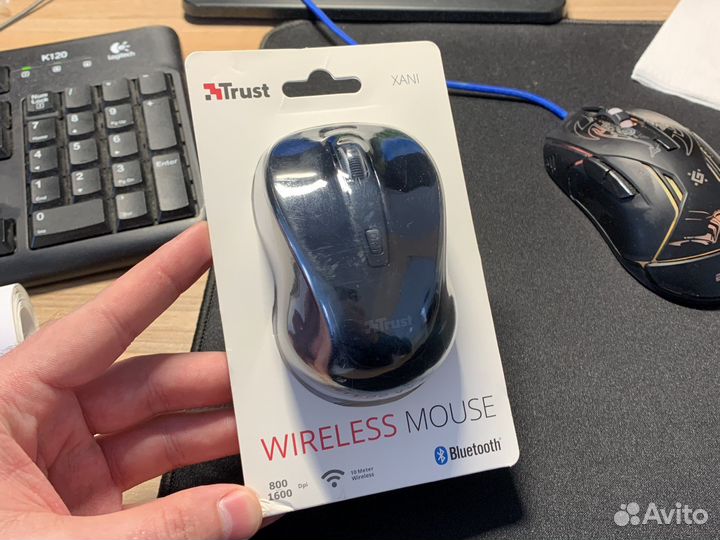 Беспроводная мышь Trust Xani новая