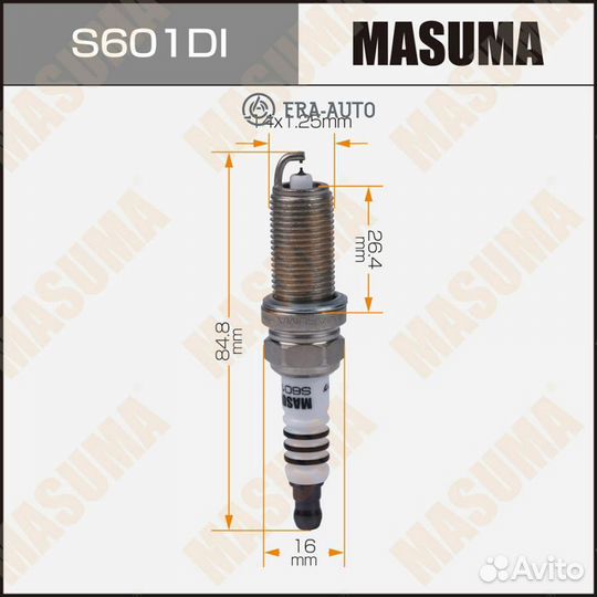 Masuma S601DI Свеча зажигания double iridium