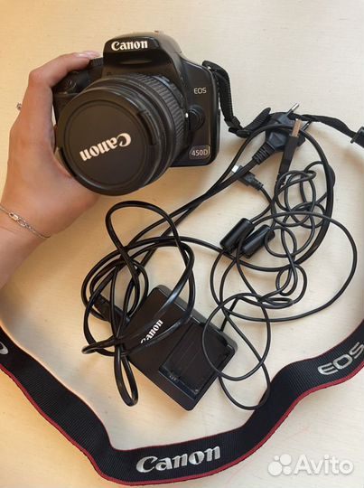 Зеркальный фотоаппарат Canon 450d