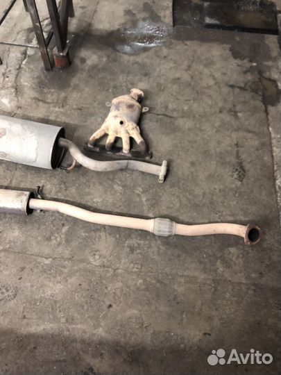 Выхлопная система на priora