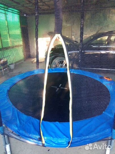 Батут с сеткой