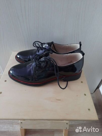 Полуботинки женские р 38 натуральная кожа