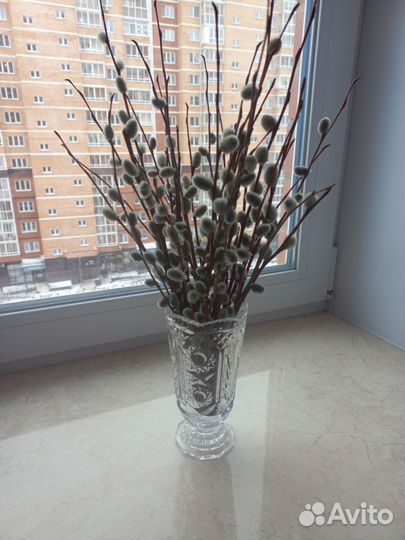 Ваза хрустальная для цветов СССР