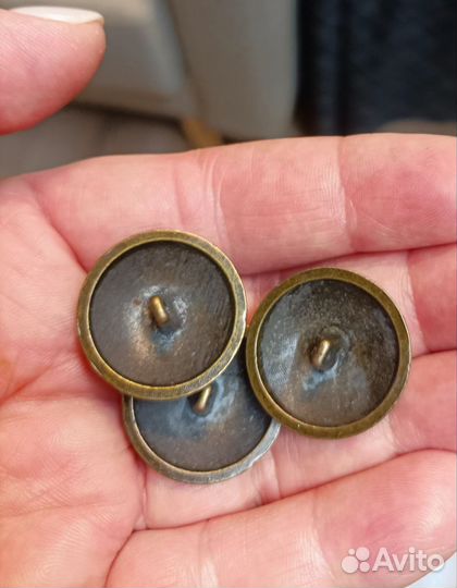 Пуговицы, сталь, Англия