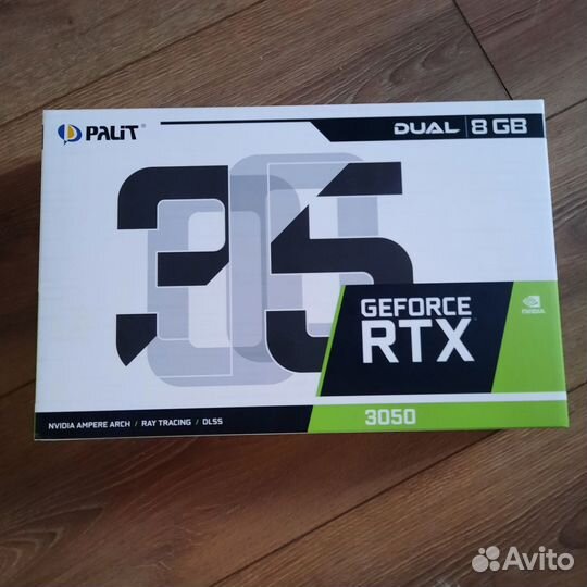 Видеокарта rtx 3050 8gb