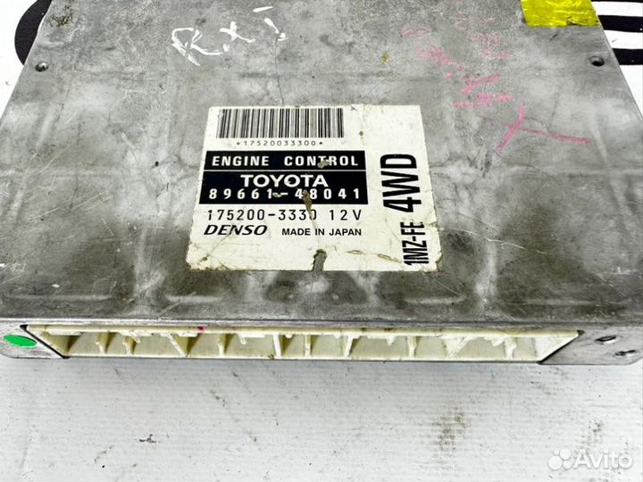 Блок управления двигателем Lexus Rx300 2002