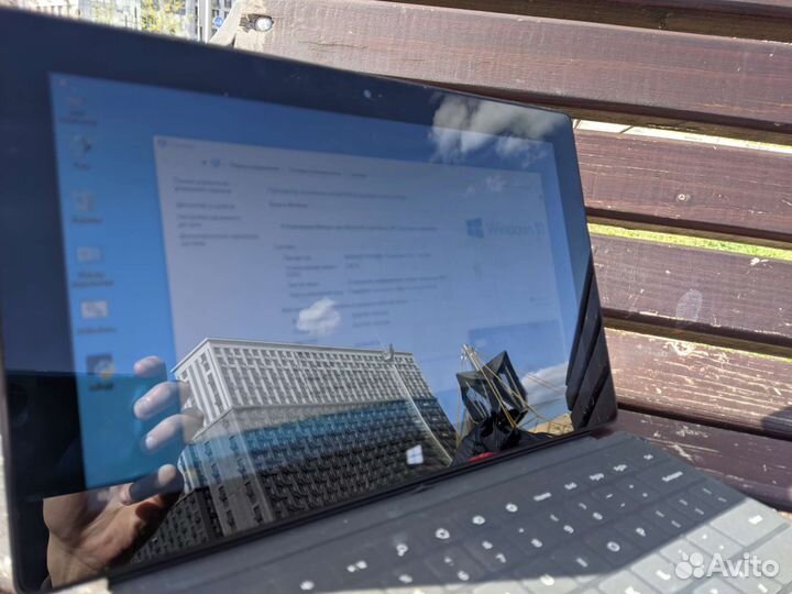 Планшет с клавиатурой Surface RT 64GB (Windows 10)