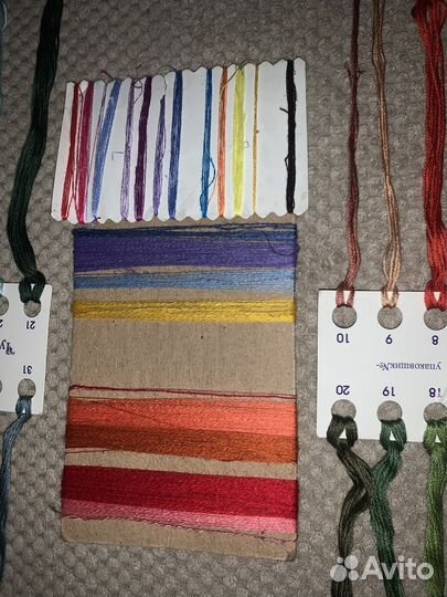 Нитки для вышивания