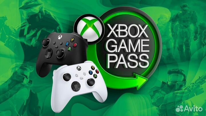 Xbox Series S + 2 геймпада + Game Pass Ultimate