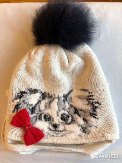 Зимняя шапка на девочку Aleksa, Tavitta, Joli Bebe