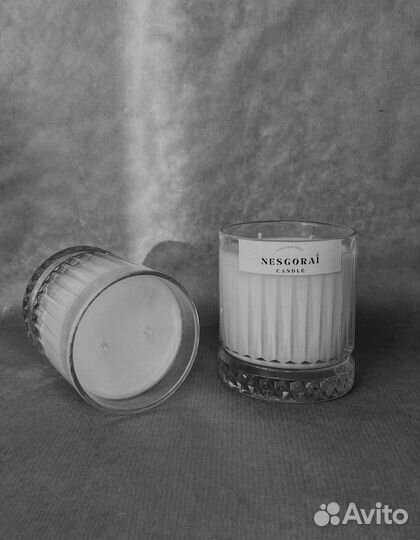 Ароматическая свеча ручной работы