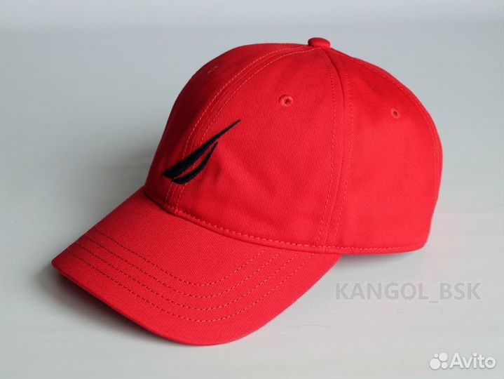 Красная бейсболка (глубокая) 