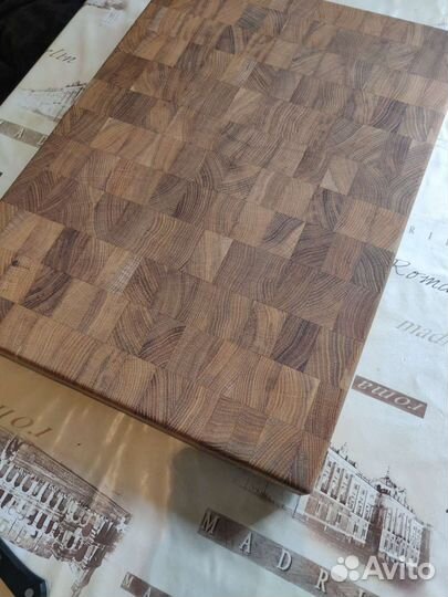 Доска разделочная торцевая