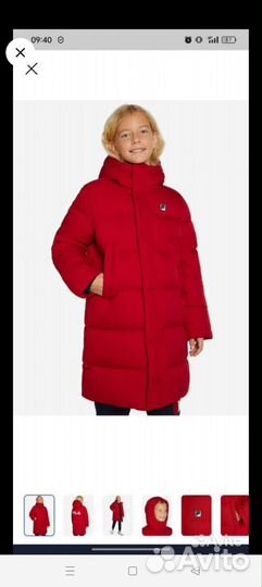 Пуховик мужской длинный