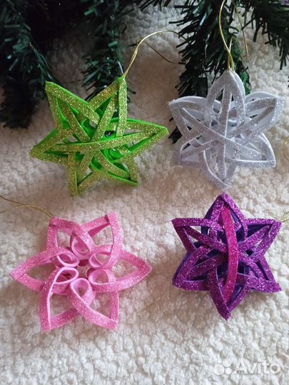 Новогодние игрушки ручной работы