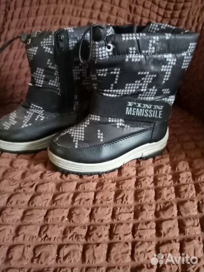 Сапожки осень, зима для мальчика