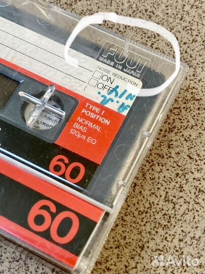 Аудиокассета Fuji fl c 60, japan, 1980 г