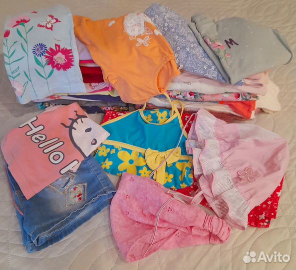 Пакет вещей на девочку р. 92-98