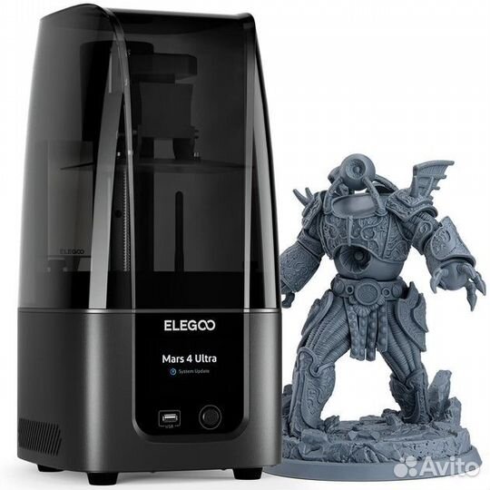 Новый 3D принтер Elegoo Mars 4 Ultra 9K 2023 3Д га