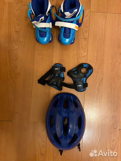 Роликовые коньки детские раздвижные