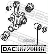 Подшипник ступичный задний 38X72X40 DAC38720040