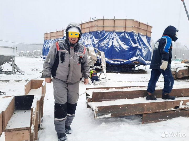 Разнорабочий на строительство моста в Башкрии