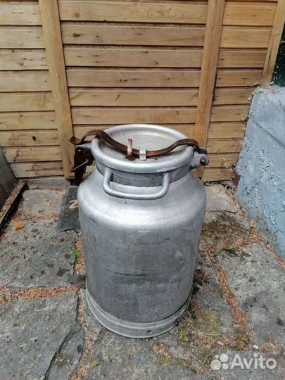 Фляга алюминиевая бу 40л