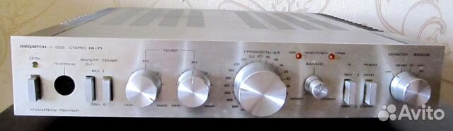 Усилитель Амфитон У-002 купить в Санкт-Петербурге | Электроника | Авито