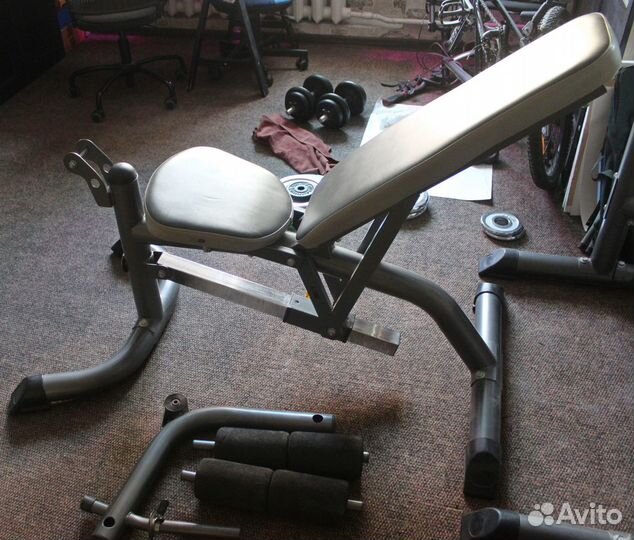 Силовая скамья и стойки Torneo G424