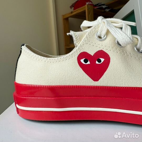 40 Converse x Comme des Garcons Play кеды оригинал