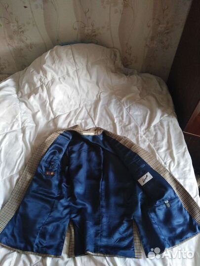 Пиджак в клетку Италия Vintage Signe