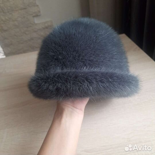 Шапка норковая женская