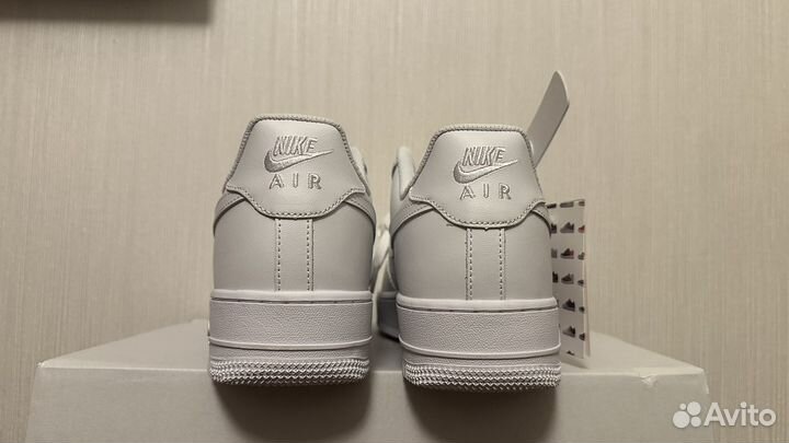 Мужские кроссовки nike Air Force 1 белые