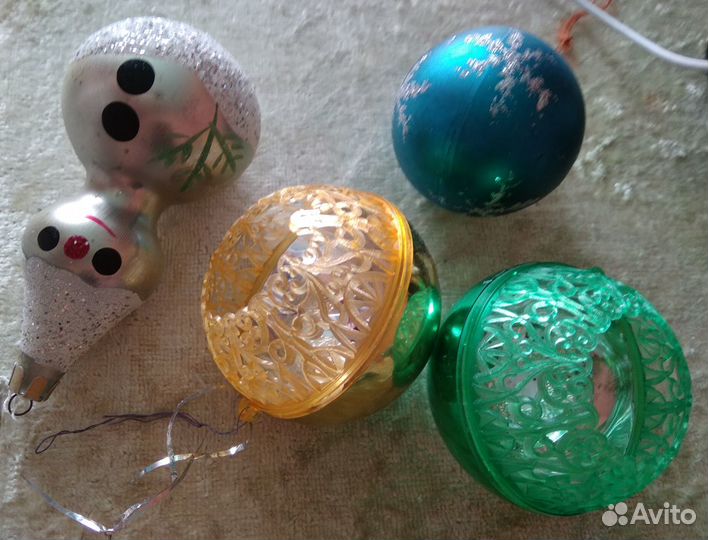 Продаю елочные игрушки 50-60г и начала 21века