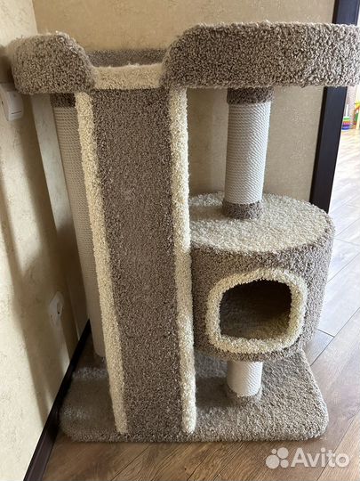 Когтеточка с лежанкой
