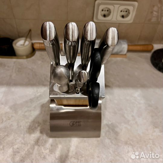 Набор ножей Gipfel с подставкой