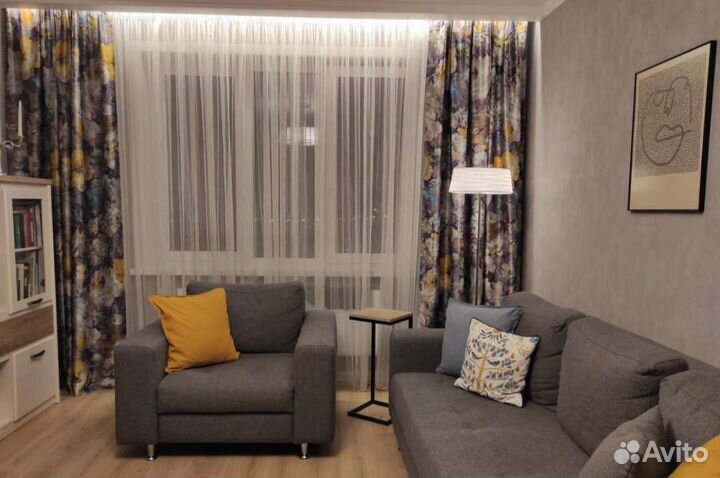 Шторы акварель комплект 4(2+2)м рогожка