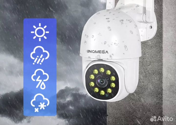 Уличная ip wifi камера поворотная 360