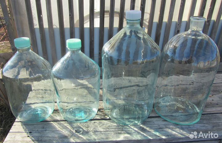 Бутыли 20 - 10 - 5 литровые