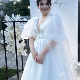 Платье свадебное женское 56 58 размеры