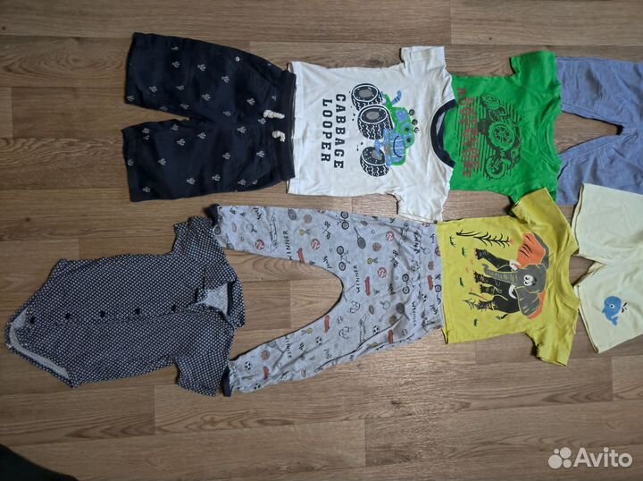 Вещи пакетом детские от 1 года до 2 лет
