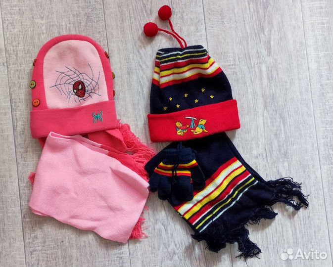 Шапка теплая детская