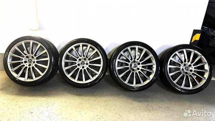 Оригинальные колёса AMG Mercedes r19 разноширокие