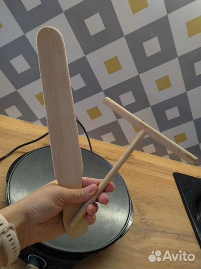 Блинница электрическая, гриль, большая