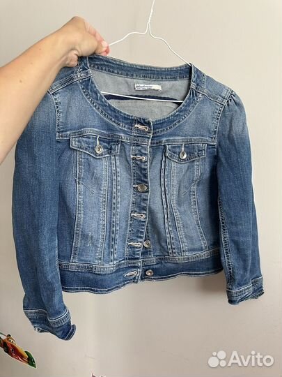 Джинсовка короткая 46-48