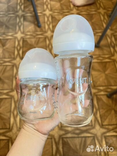 Бутылочки avent стекло