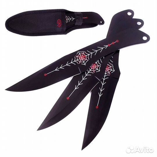 Ножи для метания Спорт-10 ст.40х13 (3шт.) (Pirat)